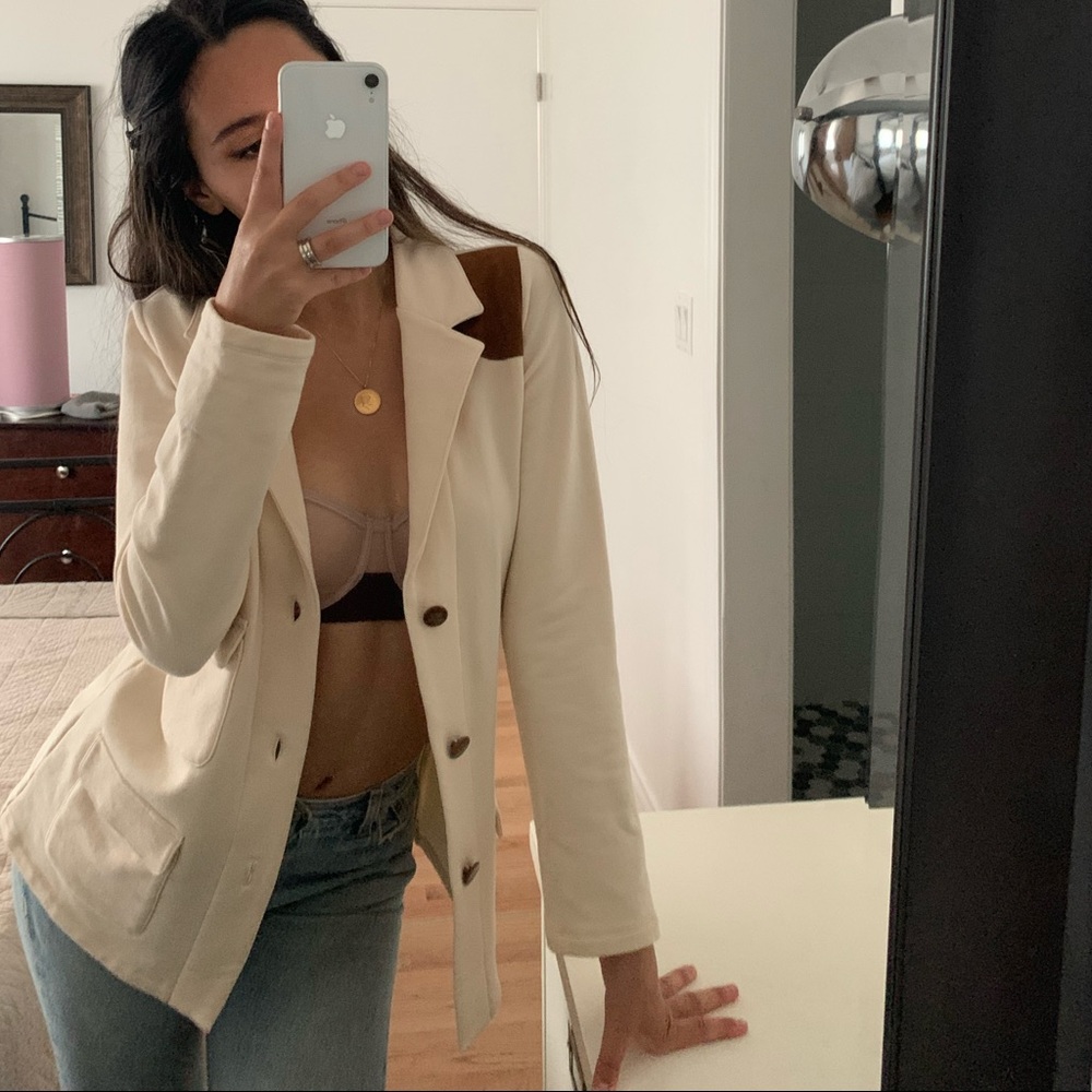 🌤vintage RALPH LAUREN creme blazer🌤